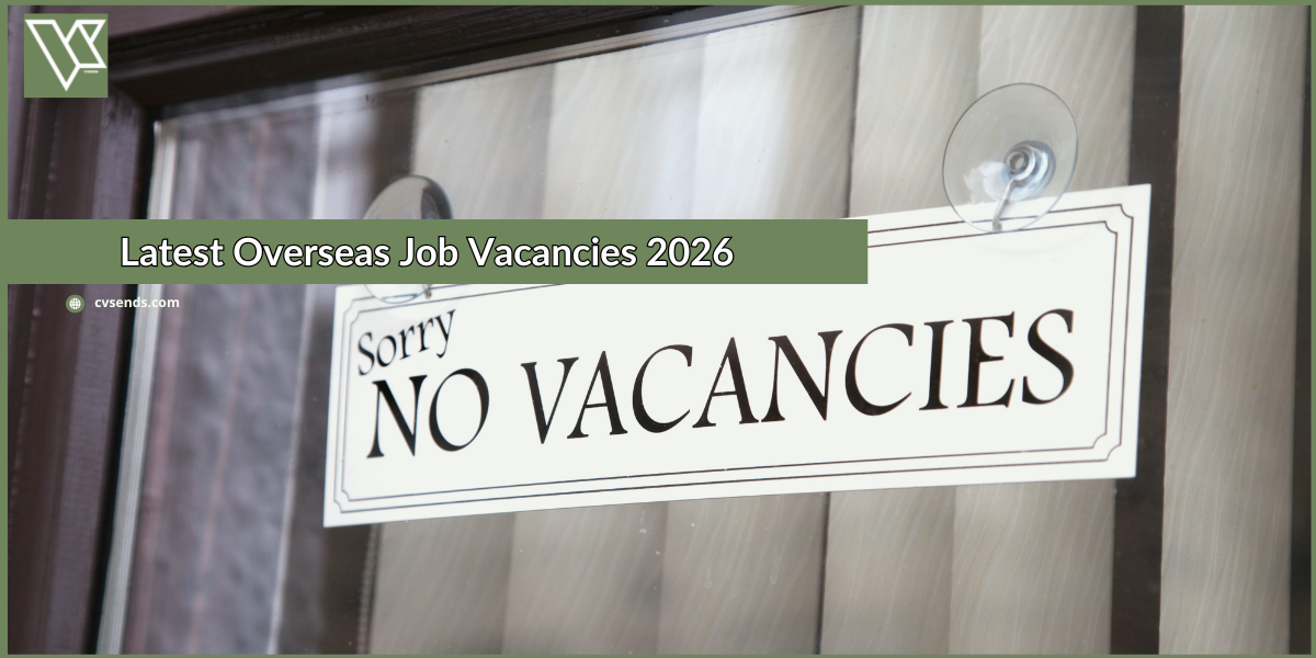 Latest Overseas Job Vacancies 2026